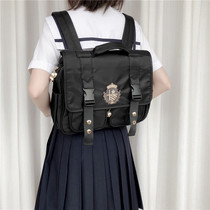 Milk Tea Bear * Original Star Sakura jk uniform bag for men and women schoolbag 3way large capacity backpack