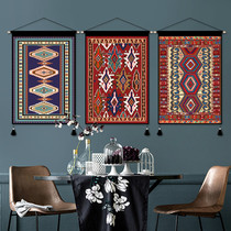 Ethnic style hanging cloth Bohemian tapestry Tapestry Wall decoration hanging painting living room background cloth Meter box decorative cloth