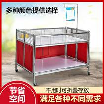 Supermarket Promotion Fancy Car Promotion Desk Stall to push white special price door to handle Grain Oil Shop Guardrails Socks Drink