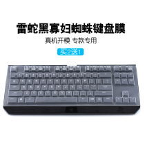 Thunder Snake Razer Black Widow Spider Athletic Phantom Edition V2 Mechanical Keyboard Membrane Protection Devil 87 Key Full of Waterproof Dust Control