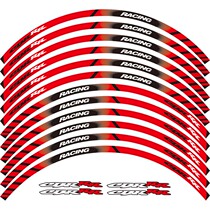 Motorcycle hub sticker steel ring with scooter sticker 17 inch suitable for HONDA REPSOL series models