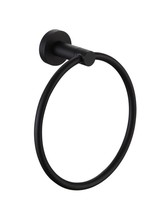 Germany black towel ring 304 stainless steel bath towel ring Bathroom towel ring Toilet towel bar Antique pendant