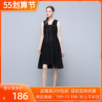 Special cabinet Fashion swarm autumn and winter style I5600602 jumbo international dress RMB3280