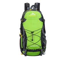 Mountaineering 40L travel backpack waterproof camping bag