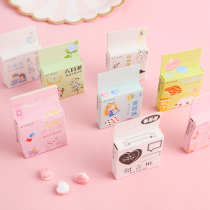 Early Mo creative self-adhesive and paper stickers small box Japanese Alice girl heart 40 pieces into exquisite decoration