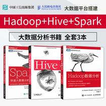 3) spark fast big data analysis hive programming guide hadoop data analysis Spark big data processing platform building tutorial book Spark