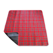  Outdoor suede thickened beach cushion moisture-proof mat Picnic mat Blanket Tent protective mat