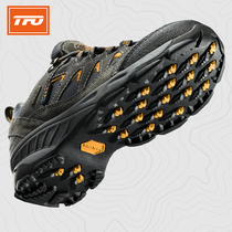 USA TFO black rubber climbing mens waterproof non-slip mountain climbing shoes cross-country hiking shoes sports outdoor shoes 2021