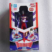 Ultraman doll doll Tiga Altman Ax Ultraman Ged Altman glowing and sounding 0201 play