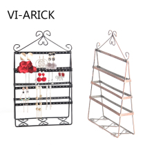 VI-ARICKins Wrought iron ear clip Ear stud rack Earring rack Desktop display jewelry ear buckle display rack