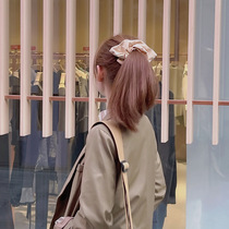 Literary style large intestine Hairband ins simple Japanese Net red band female head rope Korean temperament hair belt head jewelry