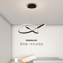 2021 new dining room lamp living room lamp modern simple creative household circle led dining room table lamp