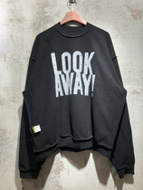 apm Dongdaemun mens clothing Korea spring loose sweater Mens trend ins trend Wild two-sided pullover reverse wear