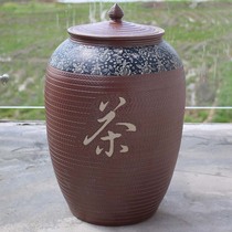 Jingdezhen ceramic household 20kg 50kg oil storage water Sauce Wine rice tank altar bucket Pickles meat tank insect-proof tide special price