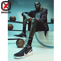 Nike Nike Black and White KD13 Durant 13 Practical Basketball Shoes CI9949-001-400-602