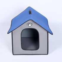 Increase number outdoor rain waterproof kennel outdoor pet house nest stray dog kennel wild cat nest pet supplies