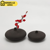 Modern New Chinese minimalist Ceramic Jar Small Flower Bottle Flowers Inserts HOME LIVING ROOM BOOKCASE TV CABINET SOFT DECORATIONS