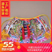 Taoist religious high-end embroidery convex embroidery floating Dragon grain scale clothes Taiwan Mazu dragon robe Guan Gong Shenming cloak