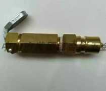 Pressure handle clamping end face sealing pressure handle quick connector for the supply of refrigeration industry pipeline parts is convenient and reliable