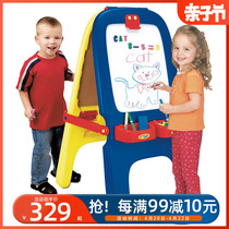 American painted crayola crayola children bifacial large drawing board Magnetic drawing board Childrens foldable drawing board rack