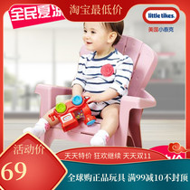 U. S. Imported small Thai garden chair child backrest seat baby learning to sit plastic stool kindergarten
