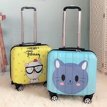 Light 18-inch childrens suitcase womens mini-suitcase mini suitcase 16 password box custom-made