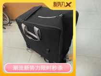 British original BROMPTON special VINCITA small cloth special four-wheeled loading bag consignment bag aviation bag