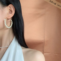 Side face superbeauty SAVI Pearls Earrings Woman and America 100 Lapped Temperament Delicate Strings Ear Rings 2021 New Chaos