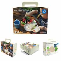 tumtum baby dinner plate suit male baby cloud cartoon cutlery cutlery