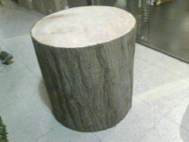 Custom tree section stump stump stump Photography home decoration props Garden corridor ornaments Simulation plant bonsai