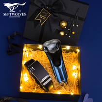 Seven Wolves Leather Belt Men Genuine Leather Middle-aged Dad Business Positive Dress Cow Leather Belt Designer Pure Upmarket Youth