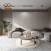 Personalized custom bamboo and wood fiber integrated wallboard terrazzo wallboard Clothing dessert shop Hotel lobby wallboard