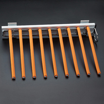 Trouser Rack Telescopic Pants Rack Wardrobe Trousers Rack Thickened Push-and-pull Cabinet Pants Rack Hardware Cloakroom Accessories Pants Cramp