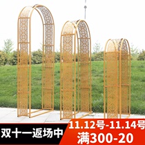 New wedding props road Sun plate iron art sunshine film decoration wedding arrangement Chinese star arch moon ornaments