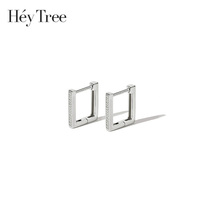 925 silver small earrings female sterling silver earrings earrings earrings earrings without picking