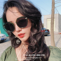 2021 Polarized sun glasses Female Star Driving Glasses Round Small Face Female Glasses Korean Nets Sunglasses Women