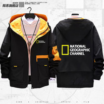 Jacket National Geographic Photography and Video Association Travel Outdoor Channel Hooded jacket Mens and womens jackets Sweatshirts Windbreakers