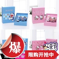 61 gift custom cartoon set childrens bowls and chopsticks stainless steel tableware small gift gift box anti-scalding birthday