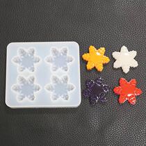Shanghai Jiadi hand for four couplets snowflake mold mirror silicone mold DIY food grade molds