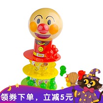 Japanese ANPANMAN Bread Superman Balance Tower Boys and Girls Educational Toys Desktop Toys