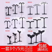 Acrylic earrings jewelry display shelves earrings storage hangers earrings rack earrings