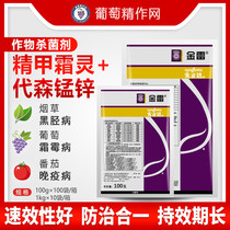  Switzerland Syngenta Jinlei fine armor cream Lingdai Sen manganese zinc grape cucumber downy mildew black shin disease Pesticide fungicide