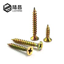 High strength cross countersunk head self-tapping screws Color zinc fiberboard nails Furniture wood screws Drywall nails M3 5M4M5