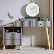 Dressing table bedroom modern simple small makeup table storage cabinet integrated Net red ins bedroom small makeup table