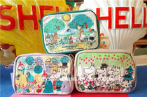 MMN0016 Day D Finland small fine M00mi large area embroidered canvas large capacity cosmetic bag storage bag