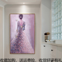 Diamond painting 2019 new cross stitch 5D simple living room bedroom characters point tile stone show beauty small piece with frame