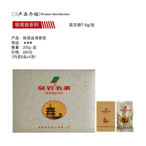 Quanyan Famous Tea Fragrance 1200 gift box 250 grams Anxi tea Tieguanyin Oolong tea