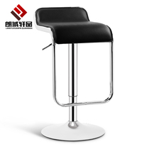 Bar chair lifting Modern simple bar stool Bar chair Rotating bar chair backrest high stool cashier front desk chair