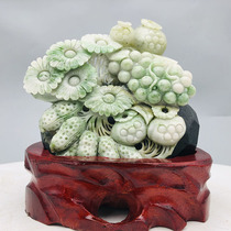  Direct supply from the source of Chinas four famous jade grain harvest Dushan jade ornaments 3 kg y112