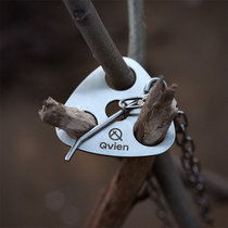 Outdoor camping multi-function picnic rings adhesive hook glamping portable BC barbecue triangular diao guo bracket